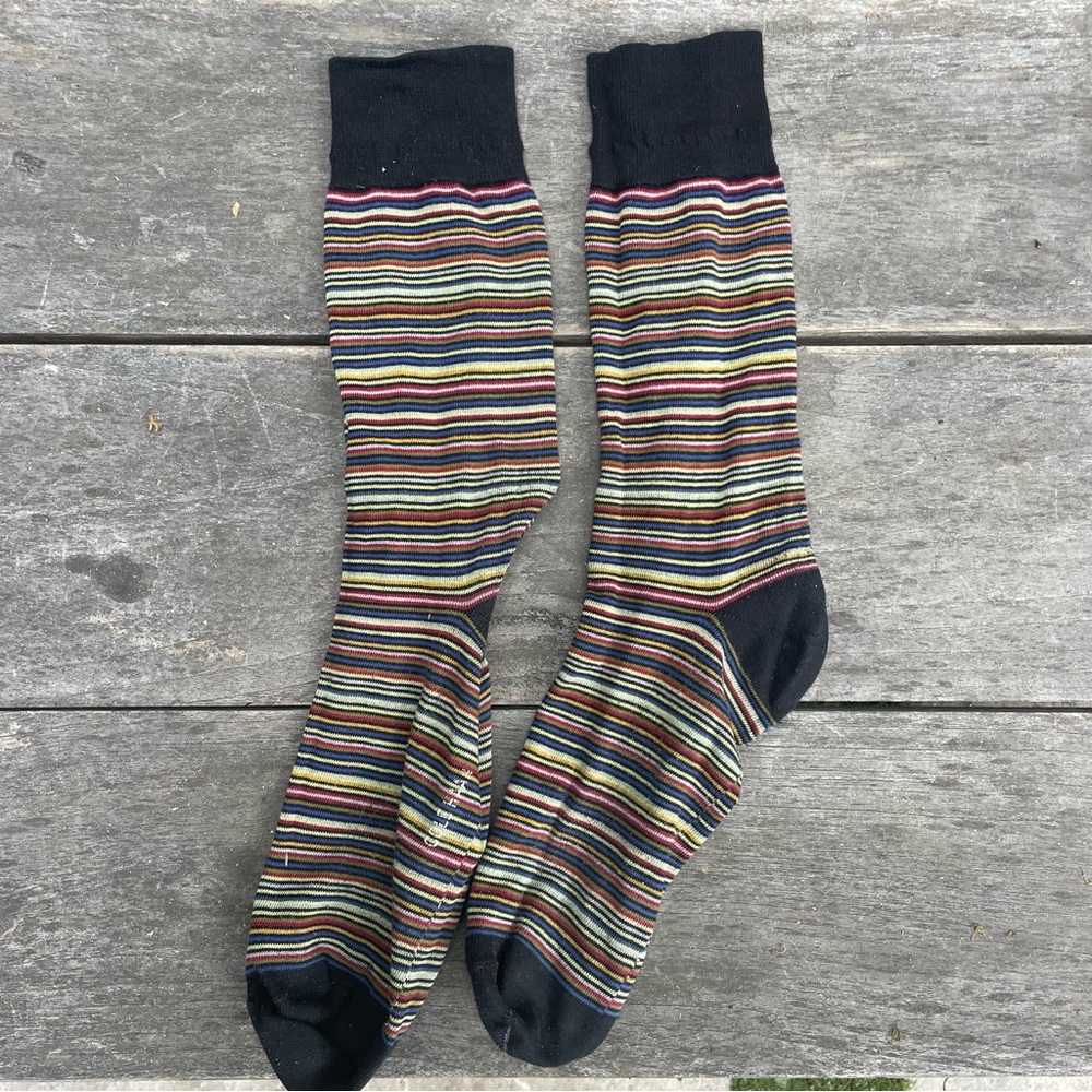 Cole Haan Striped Multicolor Men's Socks
